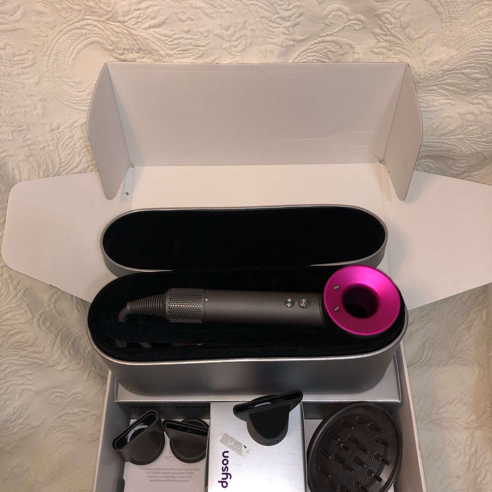 Dyson Supersonic Limited Pink Hair Dryer~Brand New